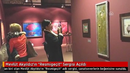 Mevlüt Akyıldız'ın "Resmigeçit" Sergisi Açıldı