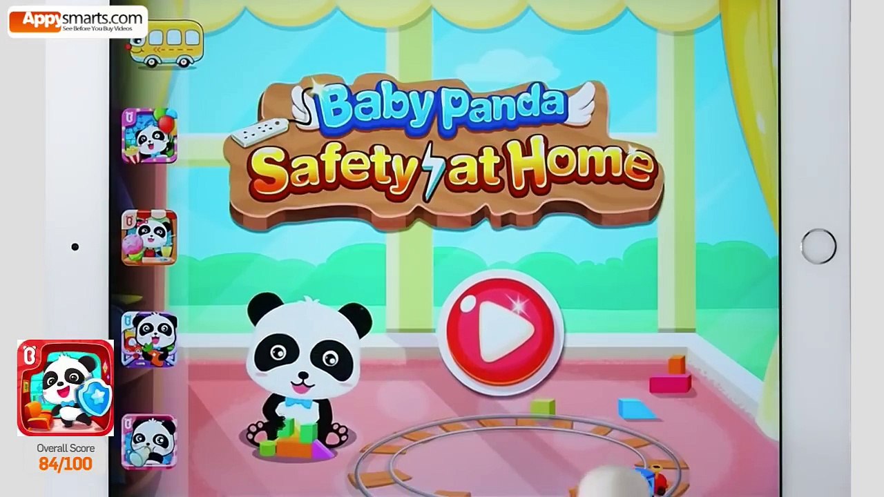 Baby Panda Safety At Home - game video for kids