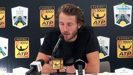 Rolex Paris Masters 2017 - Lucas Pouille, blessé, a failli ne pas jouer