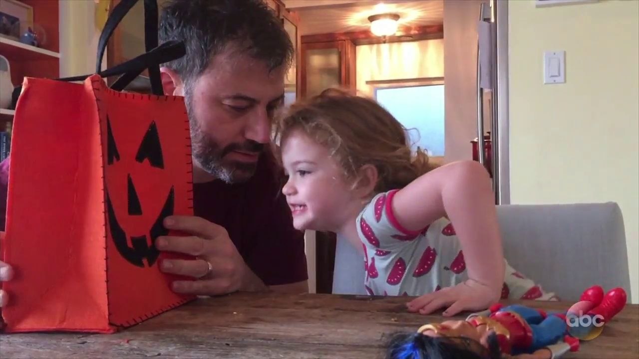 Jimmy Kimmel a mangé tous les bonbons d'Halloween de sa fille