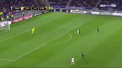 Houssem Aouar Goal HD - Lyon 2-0 Everton 02.11.2017