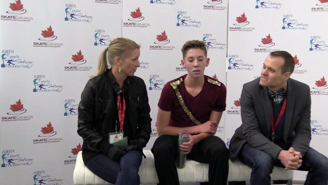 Pre-Novice Men Short Program - 2018 Sectional Championships - Alberta NWT/NUN - Blue Arena
