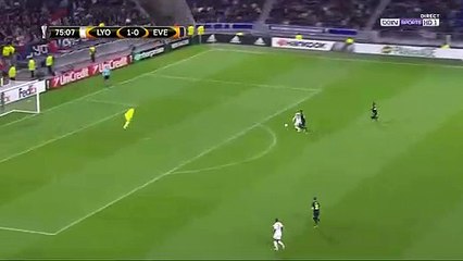 Lyon 2-0 Everton But Houssem Aouar Goal HD - 02.11.2017