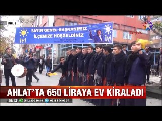 Meral Akşener Ahlat'tan yola çıktı Parlamenter sistemi geri getireceğim