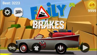МАШИНКА БЕЗ ТОРМОЗОВ #6 Игровые мультики про машинки прикольное видео для детей Faily Brakes гонки.
