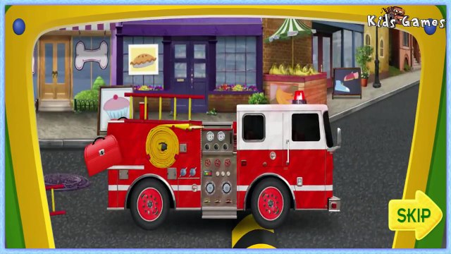Team UmiZoomi UmiCars Fire Rescue and Firetruck Car | Video for Kids | Nick Jr. - Children Games
