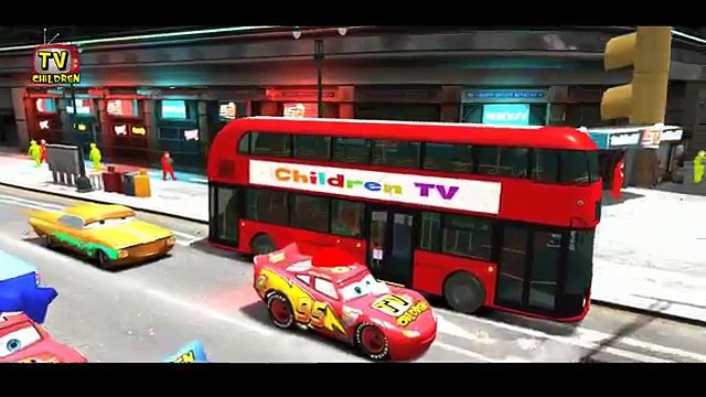 Hulk and Spiderman Red Bus | Wheels On The Bus Go Round And Round | Songs Nursery Rhymes for Kids