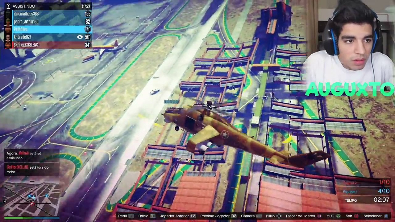 GTA V Online: PARKOUR Vs. X80 INSANO!!
