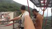 Extreme and Highest Bungy Jumping II SCARY FUNNY JUMP