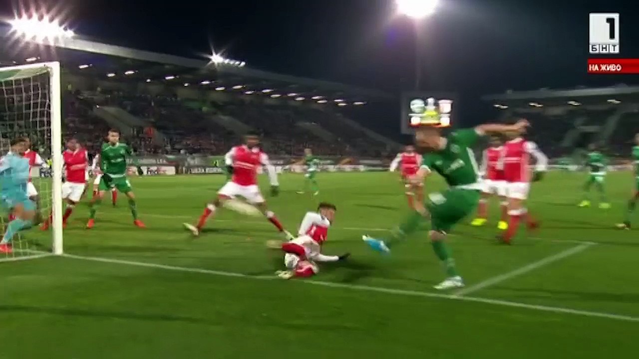 Лудогорец 1:1 Брага (обзор)