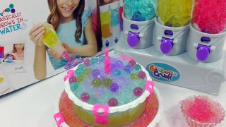 How To Make Orbeez Crush BIRTHDAY CAKE and Cocktail Sweet Treats Studio Playset 개구리알 워터볼 칵테일 케익 만들기