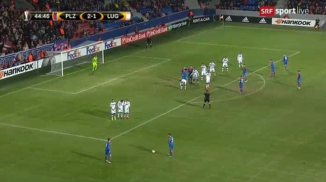 Tomas Horava Goal HD - Plzen	3-1	Lugano 02.11.2017