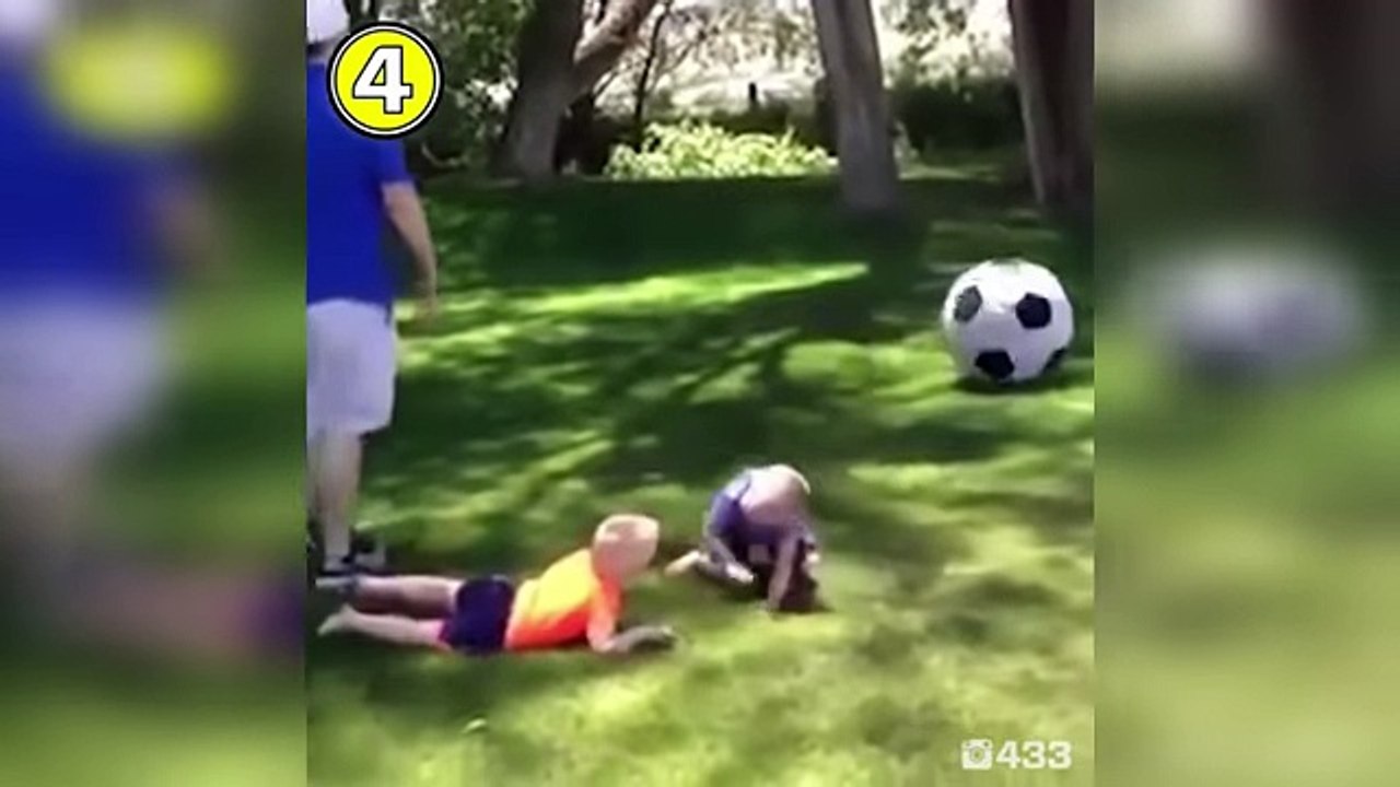 KIDS IN FOOTBALL : FUNNY FAILS, SKILLS, GOOALS