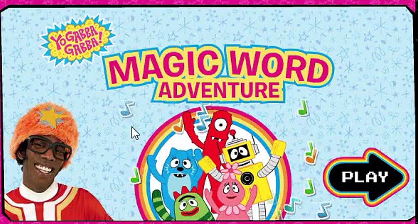 Yo Gabba Gabba Magic Word Adventure Game
