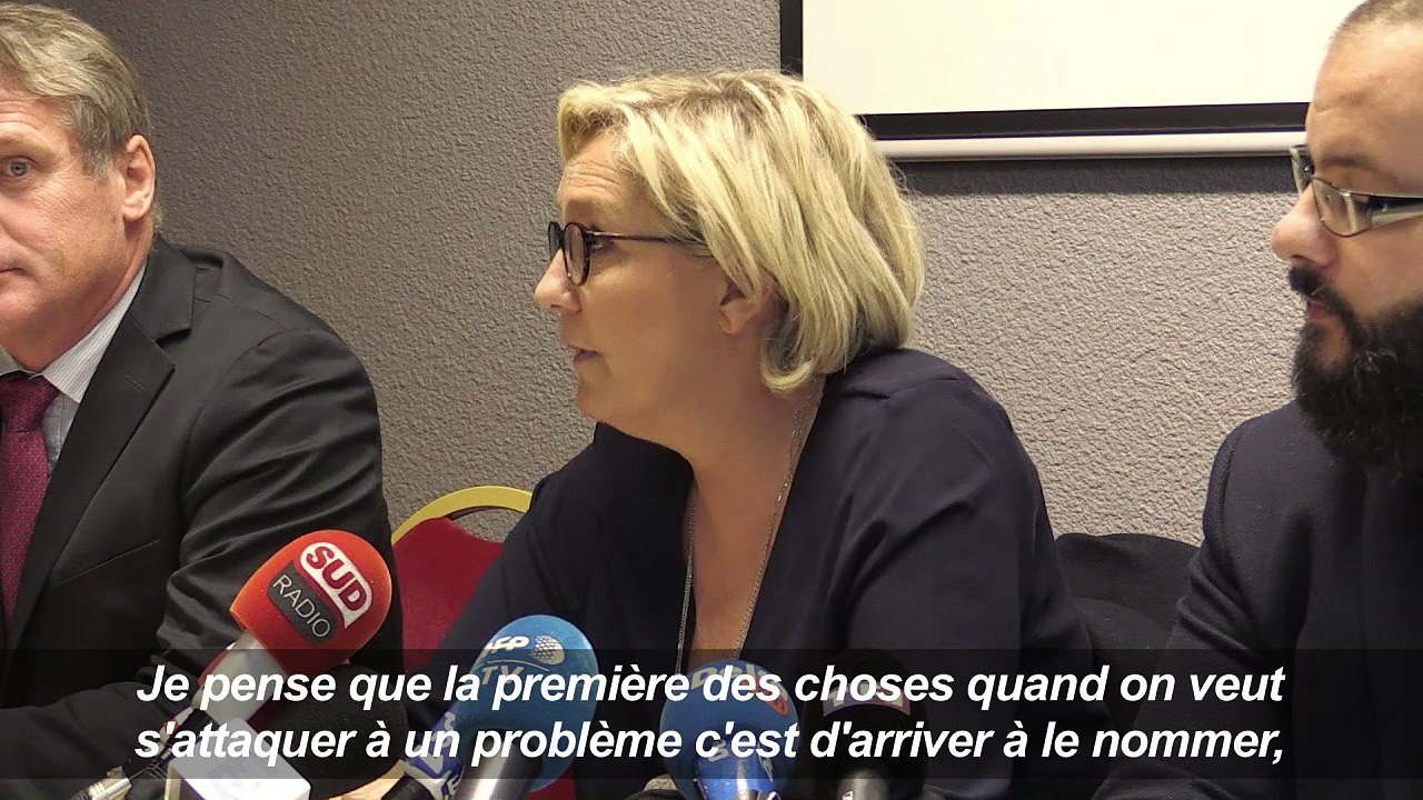 M. Le Pen insinue l'étouffement d'une affaire de viol