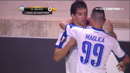 Télécharger la video: 1-1 Emilio Zelaya Goal UEFA  Europa League  Group E - 02.11.2017 Apollon Limassol 1-1 Atalanta...