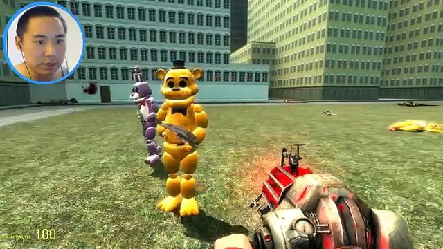 ANIMATRONICS vs DINOSAURS! (Gmod FNAF Sandbox Funny Moments) Garrys Mod