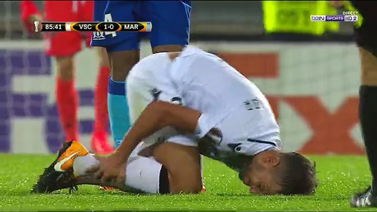 Boubacar Kamara RED CARD - Guimaraes	1-0	Marseille 02.11.2017