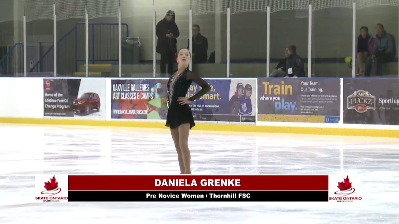 2018 Skate Ontario Sectional Qualifying - Pre Novice Women Short Program - Group 6