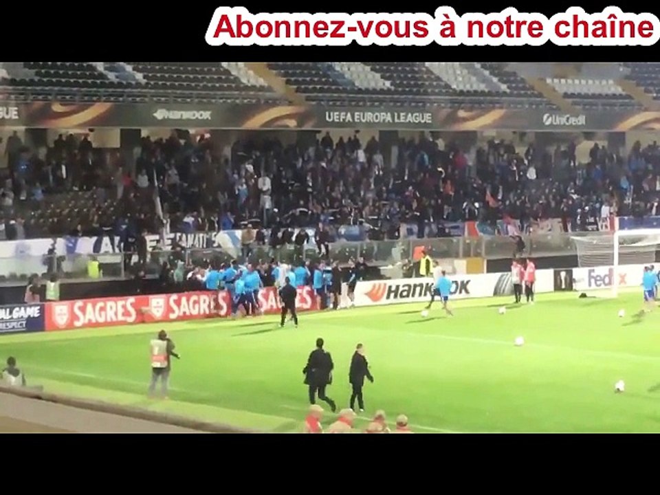 Quand Patrice Evra attaque un Supporter de l'OM !