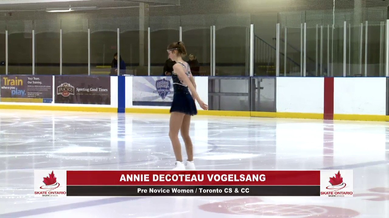 2018 Skate Ontario Sectional Qualifying - Pre Novice Women Short Program - Group 7