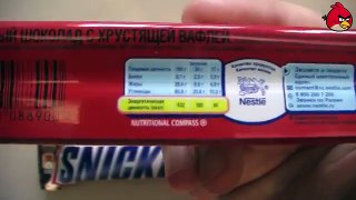 Snickers vs KitKat обзор сравнение unboxing [HD]