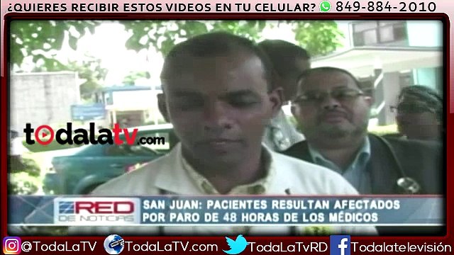 Pacientes resultan afectados por paro de 48 horas de los médicos-Red De Noticias-Video