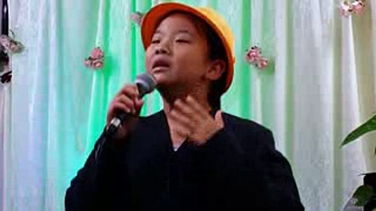 学校帰りの三波春夫【大利根無情】cover東亜樹小学4年生