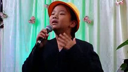 学校帰りの三波春夫【大利根無情】cover東亜樹小学4年生