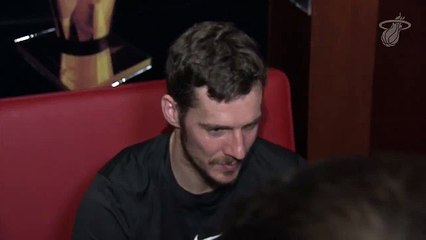 Postgame: Goran Dragi (11/1/17)