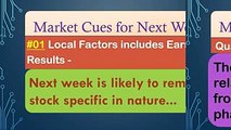 Matket Week Ahead  Top cues that will drive market next week  Nifty outlook