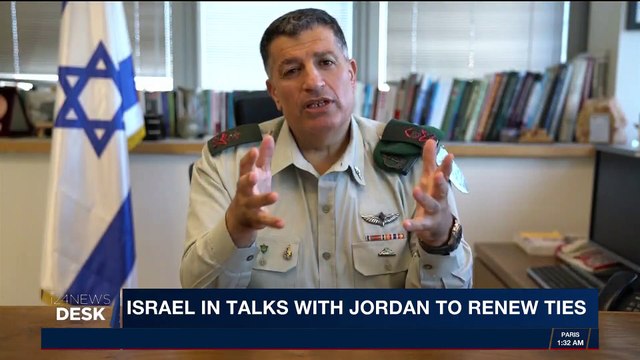 i24NEWS DESK | Israel in talks with Jordan to renew ties | Thursday, November 2nd 2017