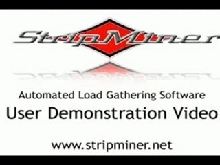 StripMiner EDI Screen Scraper Software: UserDemo Video