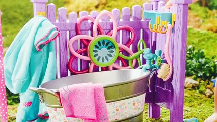 Wellie Wishers BUBBLE Making BATHTUB Opening with TELETUBBIES TOYS!-q5_V1BNuG6o