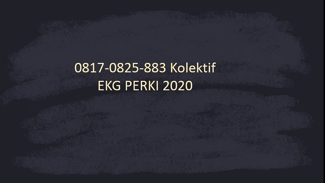 0817-0825-883 Kolektif Pelatihan EKG PERKI 2020