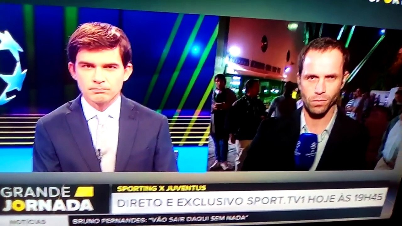 “Emplastro” é agredido por adepto sportinguista...