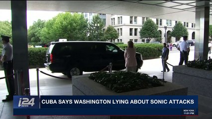 i24NEWS DESK | Cuba says Washington lying about sonic attacks | Thursday, November 2nd 2017