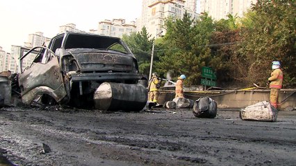 [취재N팩트] 창원터널 사고 피해자의 안타까운 사연 / YTN