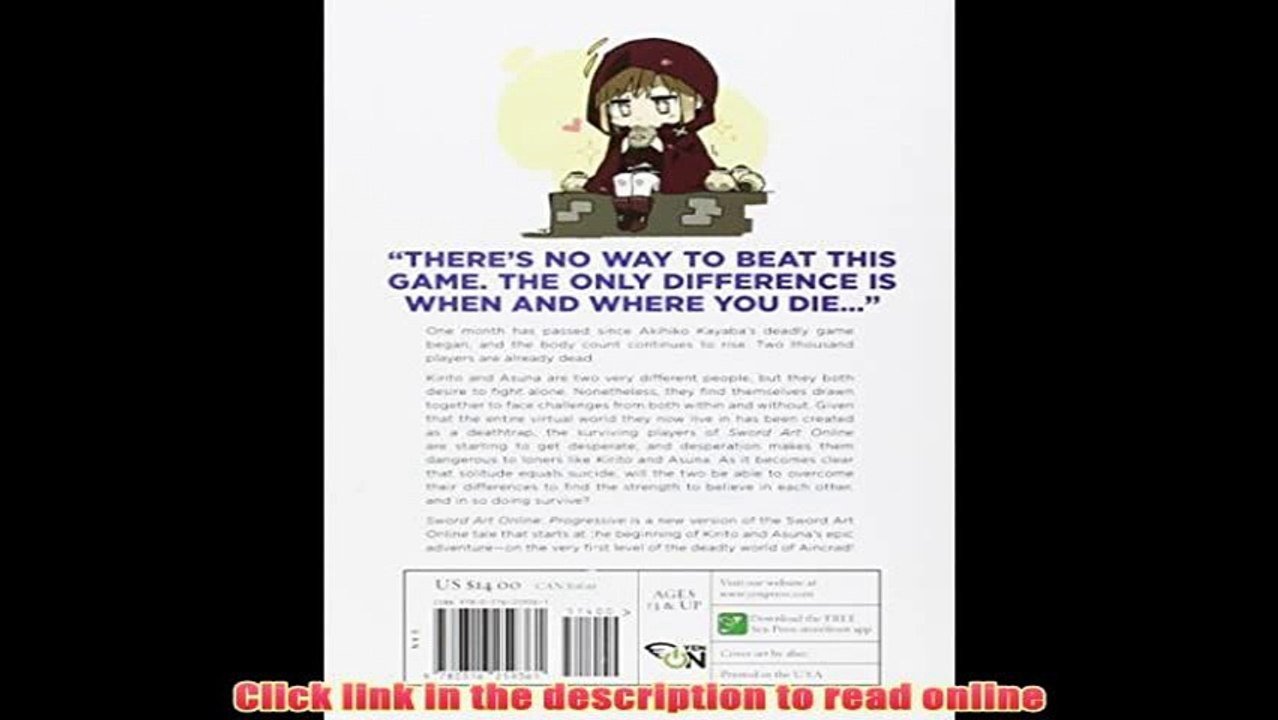 Download Sword Art Online Progressive 1 (light novel) ePub Online