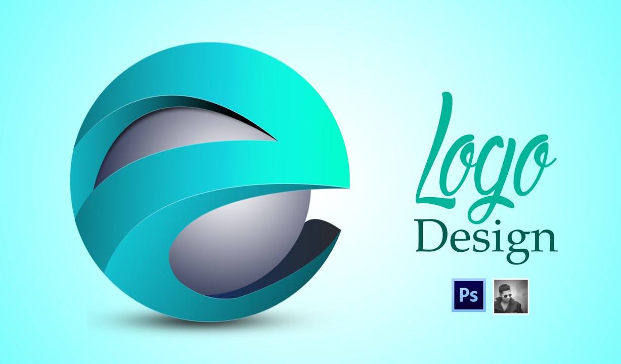 Professional 3D Logo Design | Adobe Photoshop CC 2015| Ju Joy Design Bangla | By Ibru