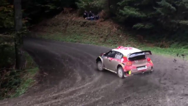 Rally Wales GB 2017 Test - Craig Breen WRC