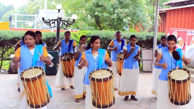 Munnar Flower Show Kerala - Women Drummers