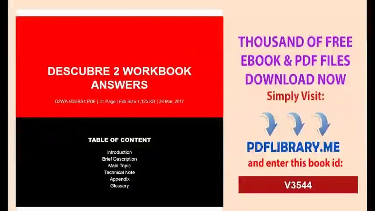 Descubre 2 Workbook Answers