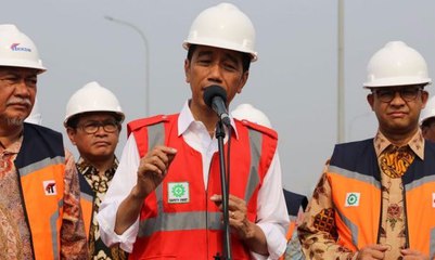 Presiden Resmikan Tol yang Jadi Pemecah Macet Bekasi