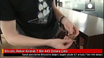Bitcoin, Rekor Kırarak 7 Bin 445 Dolara Çıktı