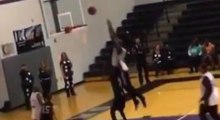 Teacher Embarrasses Student With Monster Dunk In Teachers Vs Students Game