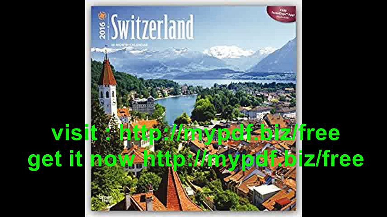 Switzerland 2016 Square 12x12 (Multilingual Edition)