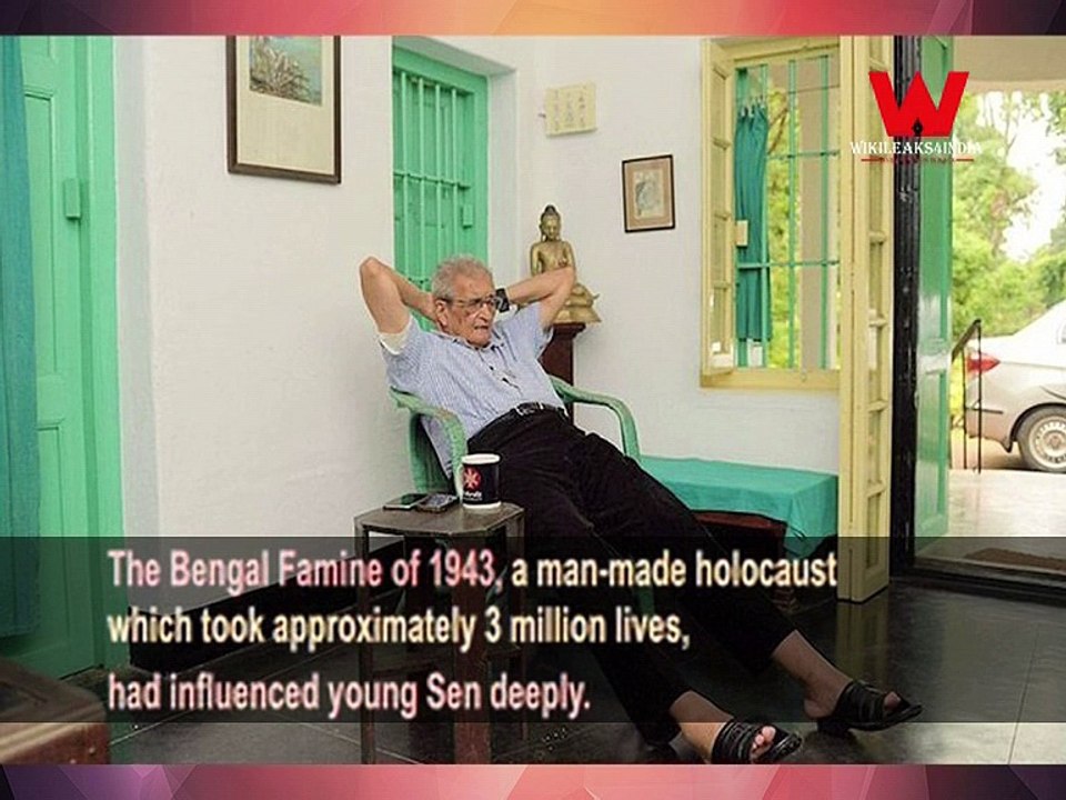 Happy Birthday || Indian economist || Amartya Sen || Wikileaks4india