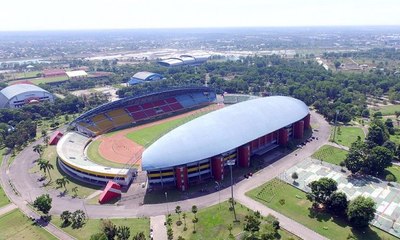 Download Video: Jelang Asian Games, Renovasi Stadion Jakabaring Rampung 80%