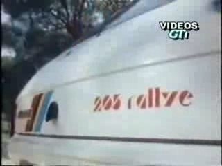 PUB Peugeot 205 rallye